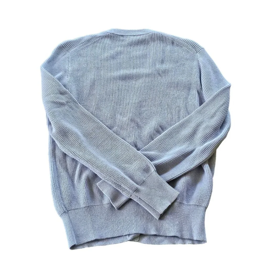 J.Crew Women's Lilac Purple Cotton Cardigan Size M - Picture 3 of 11